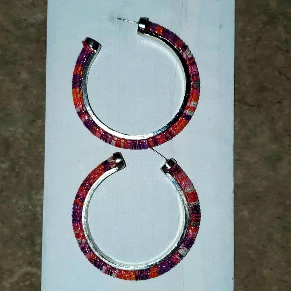 Hoop earrings